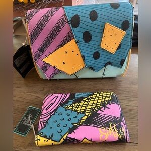 Loungefly the nightmare before Christmas Sally purse and wallet
